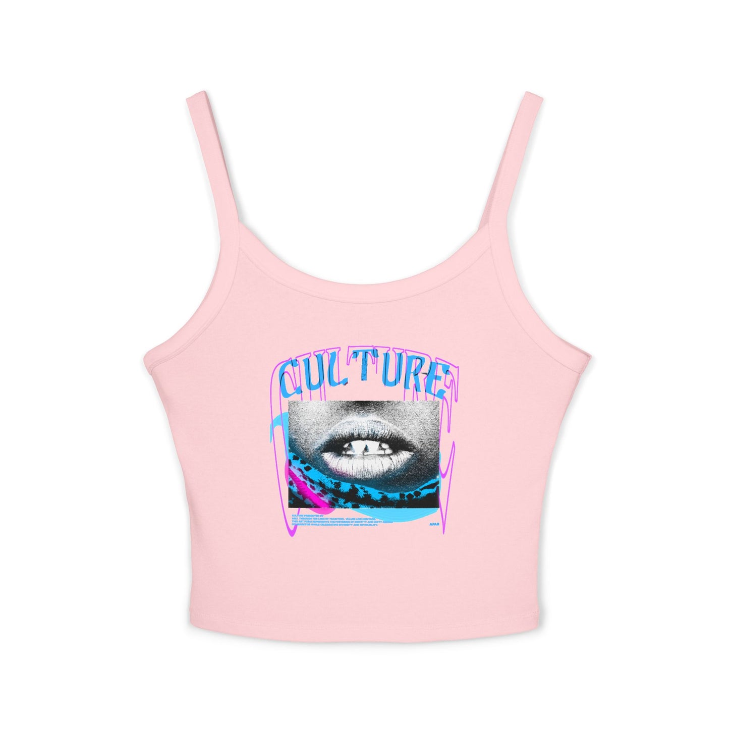 Trendy Culture Graphic Spaghetti Strap Tank Top for Women