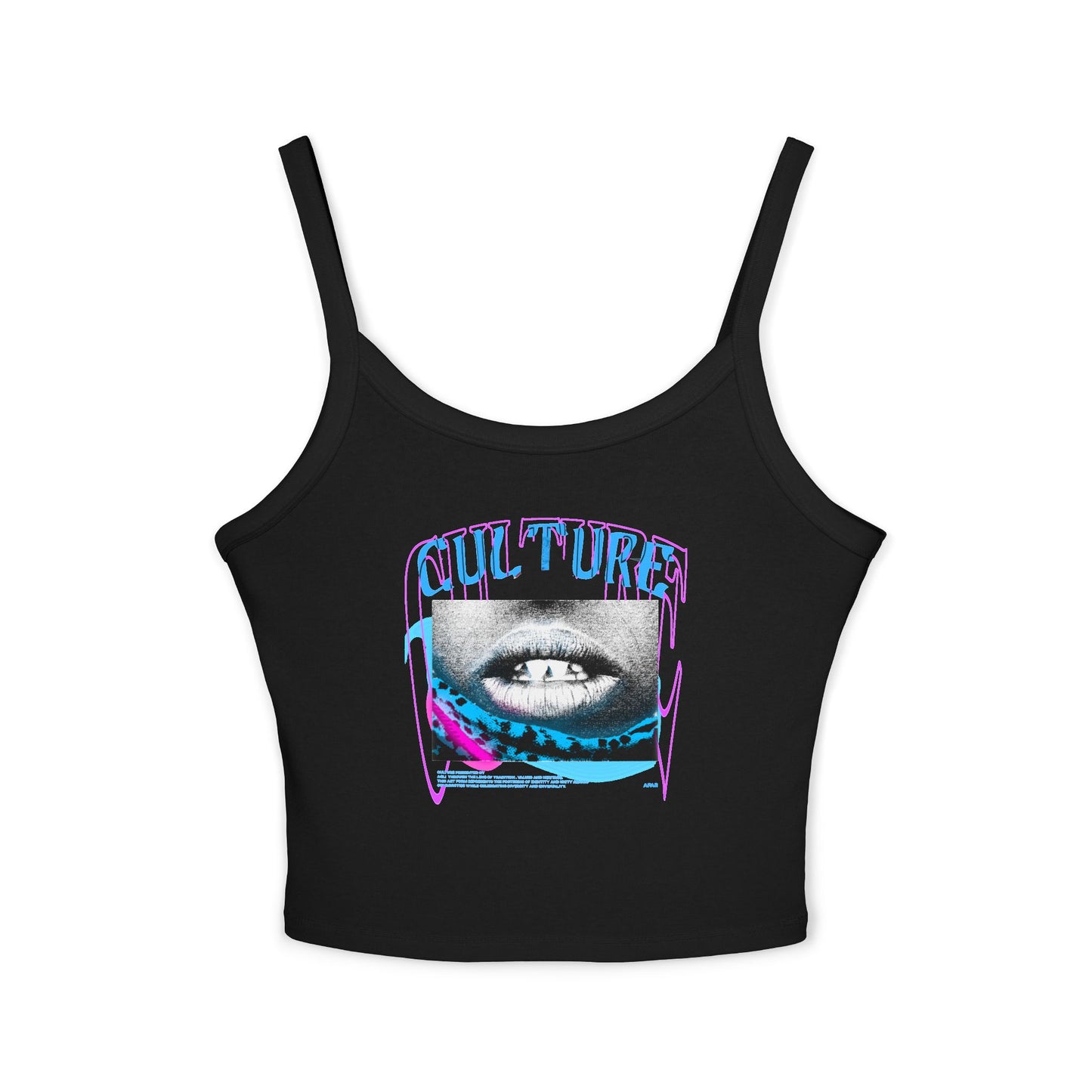 Trendy Culture Graphic Spaghetti Strap Tank Top for Women