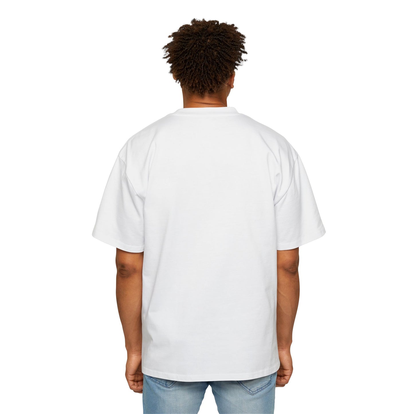 Men's Heavy Oversized Culture Tee - Bold Graphic Design