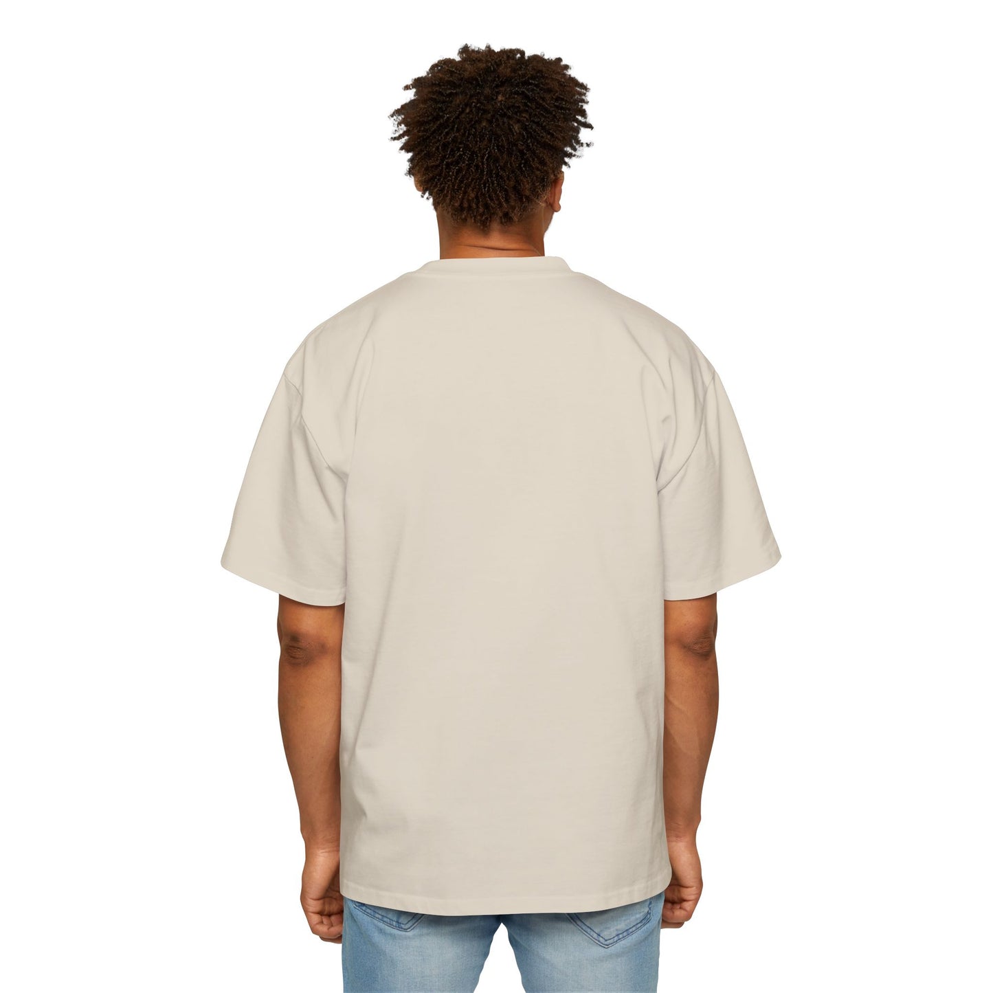 Men's Heavy Oversized Culture Tee - Bold Graphic Design