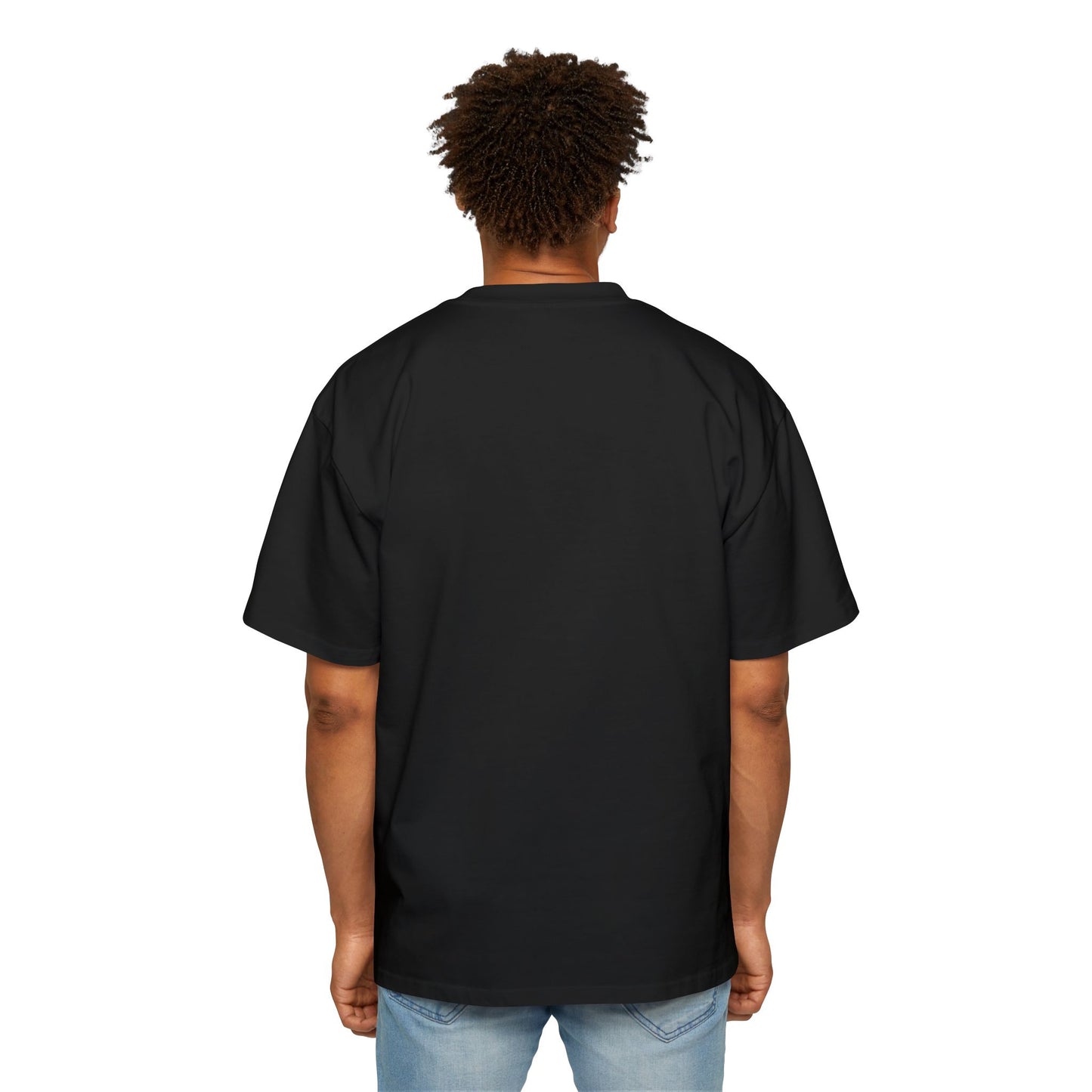 Men's Heavy Oversized Culture Tee - Bold Graphic Design