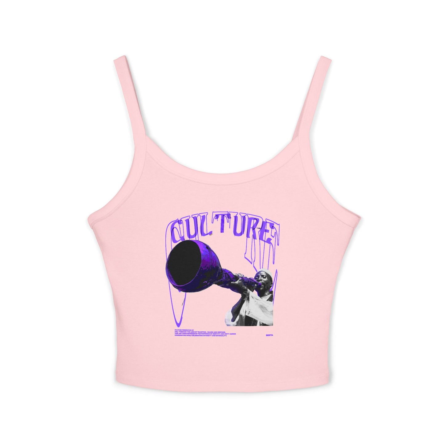 Trendy Culture Graphic Spaghetti Strap Tank Top for Women