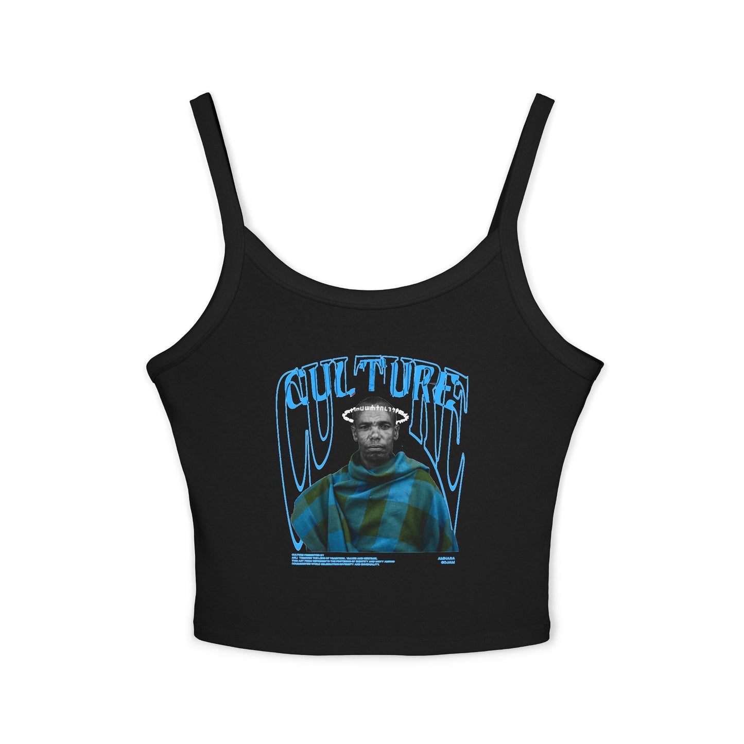 Trendy Culture Graphic Spaghetti Strap Tank Top for Women