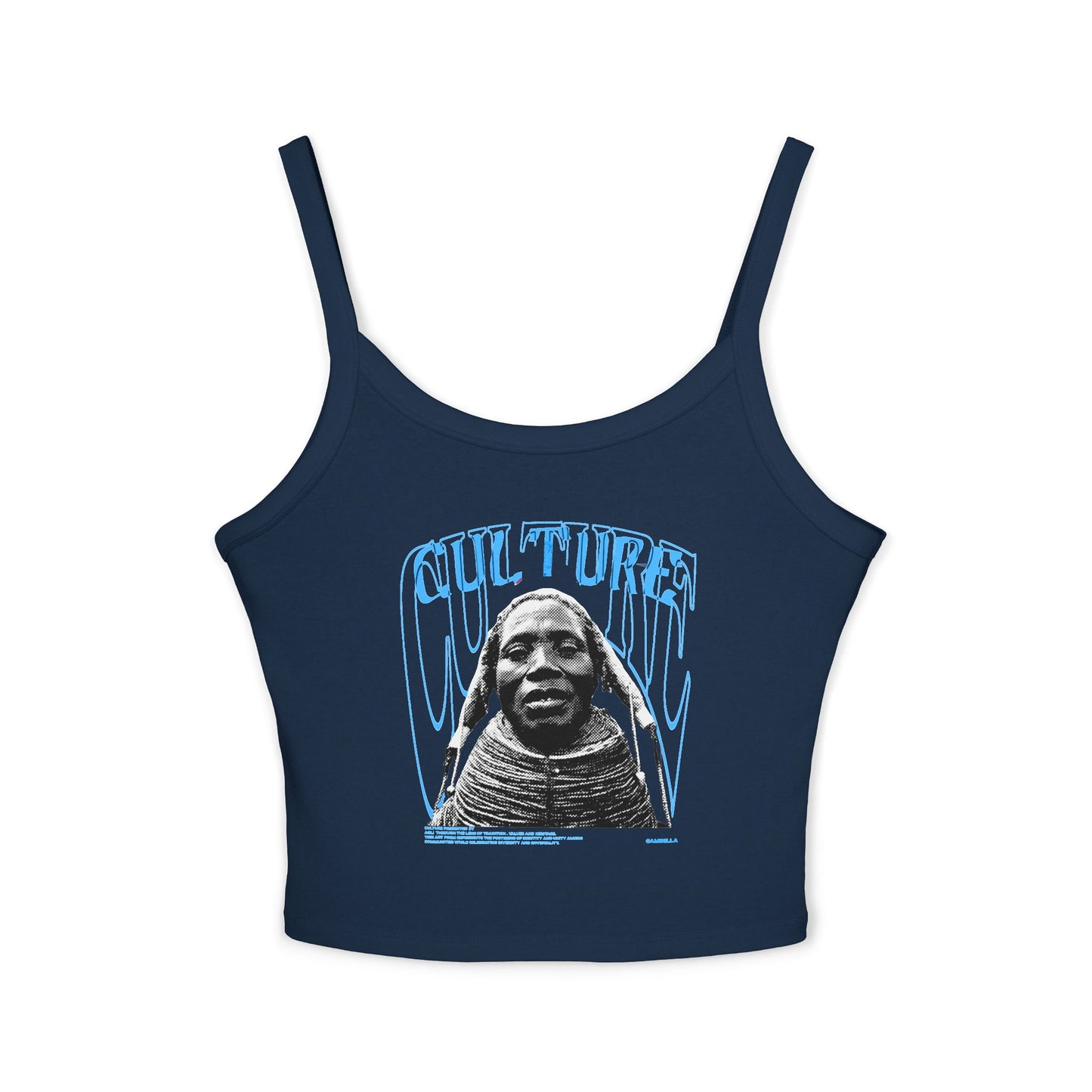 Trendy Culture Graphic Spaghetti Strap Tank Top for Women