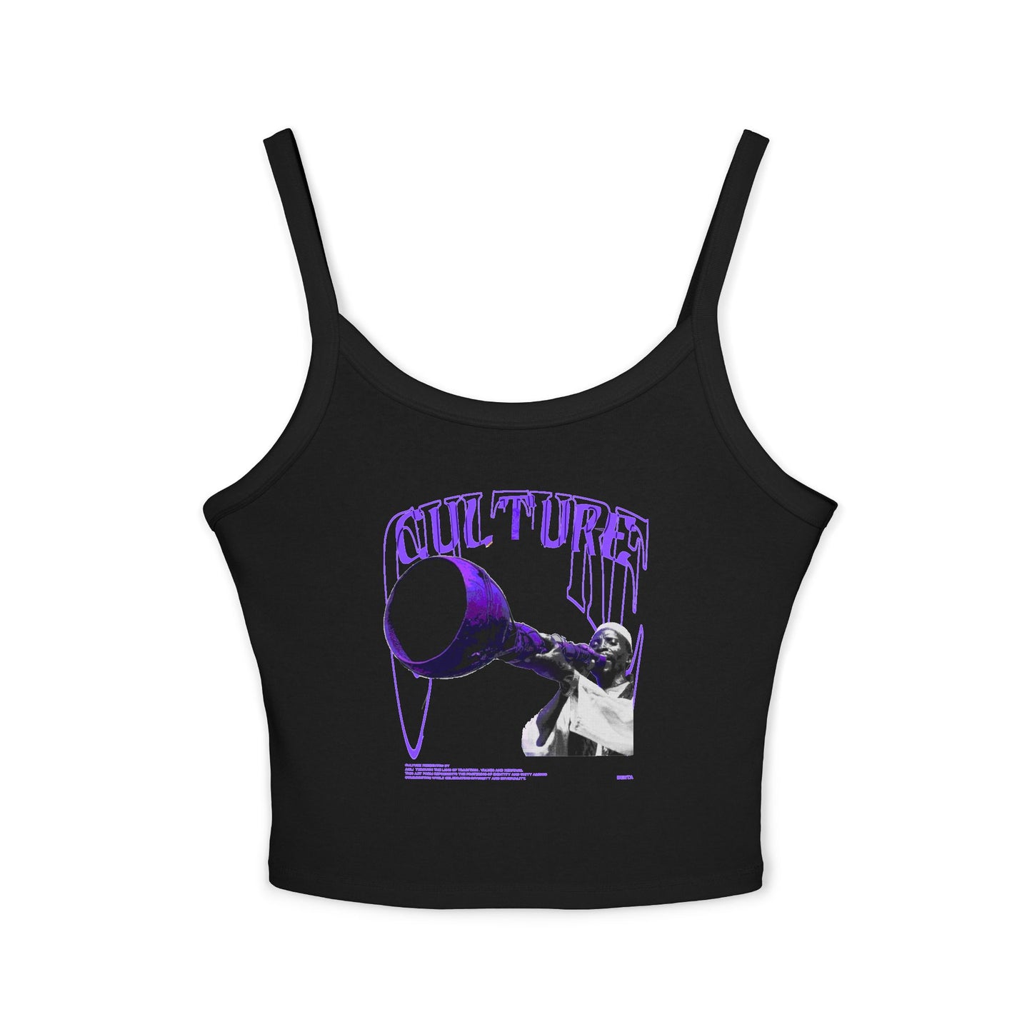 Trendy Culture Graphic Spaghetti Strap Tank Top for Women