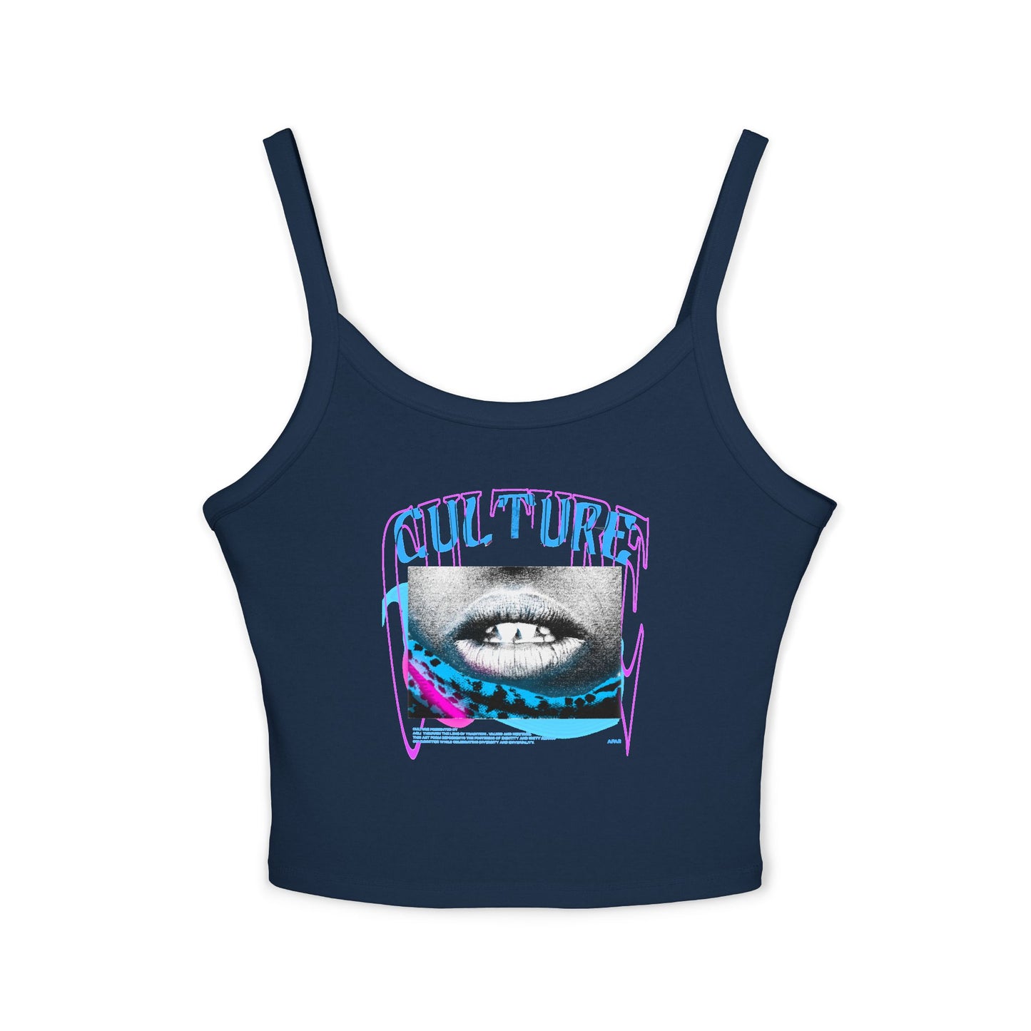 Trendy Culture Graphic Spaghetti Strap Tank Top for Women