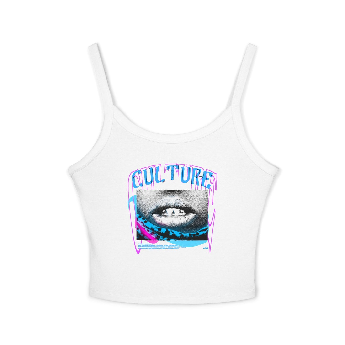 Trendy Culture Graphic Spaghetti Strap Tank Top for Women