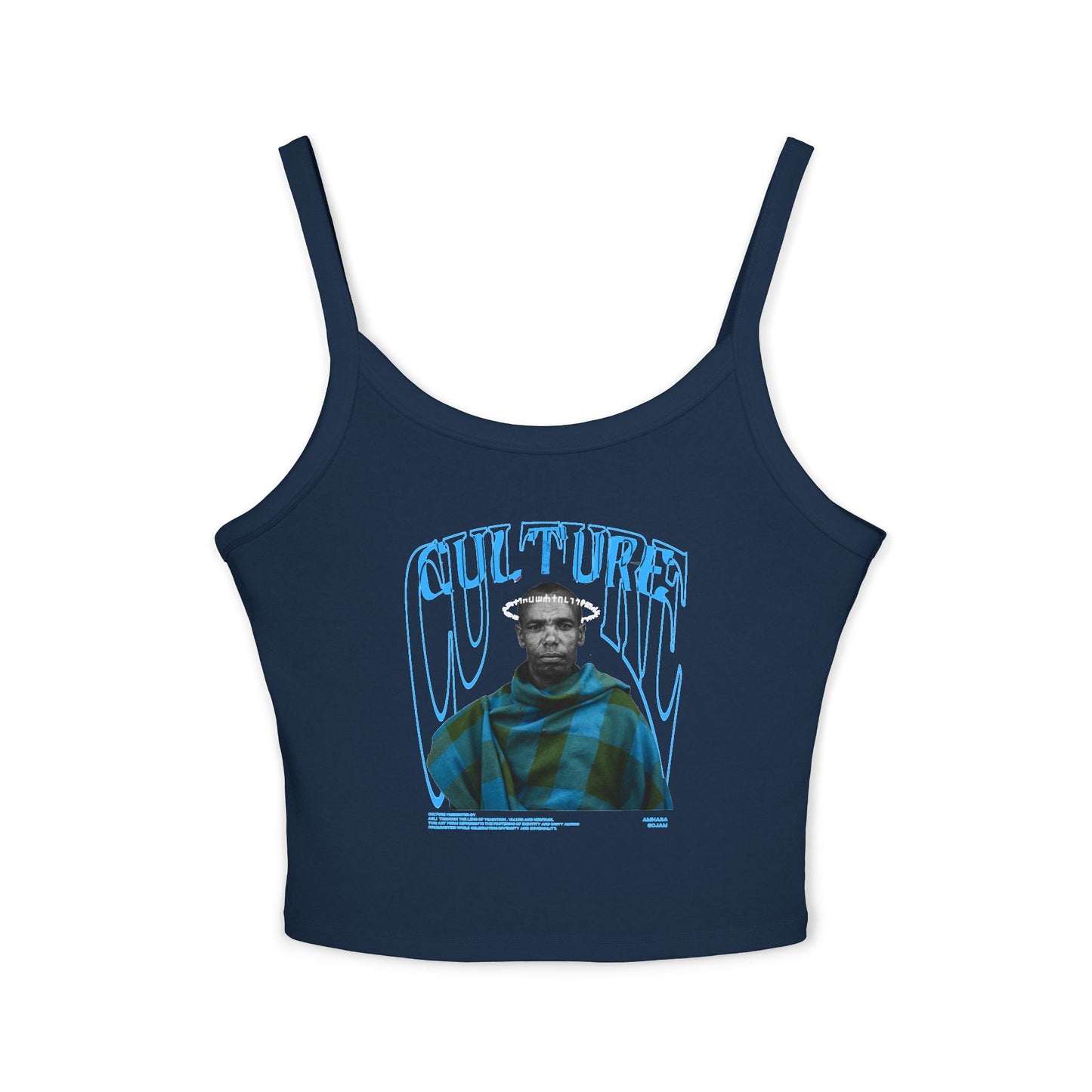 Trendy Culture Graphic Spaghetti Strap Tank Top for Women