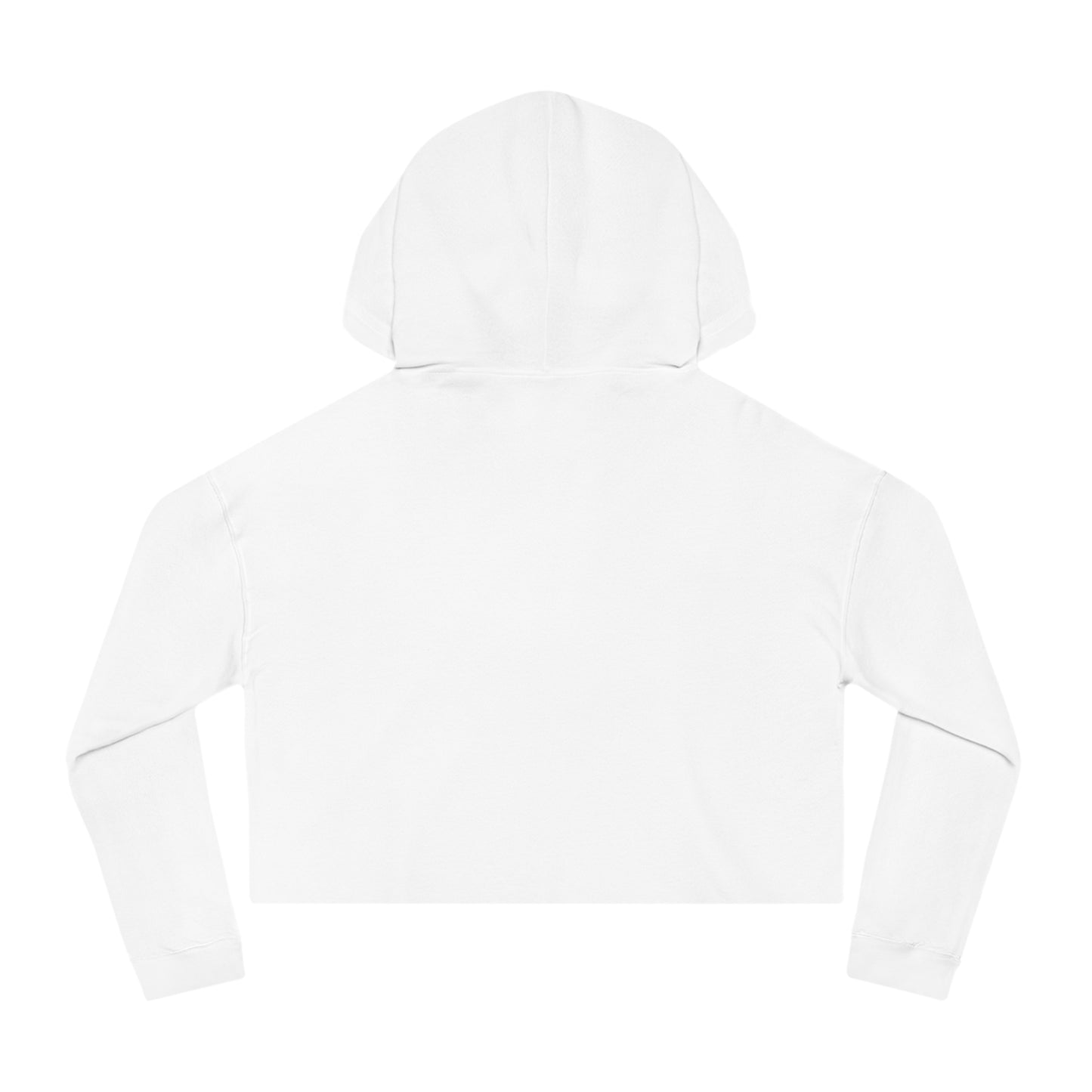 Cropped Hooded Sweatshirt - 'CULTURE' Graphic Tee for Trendy Women