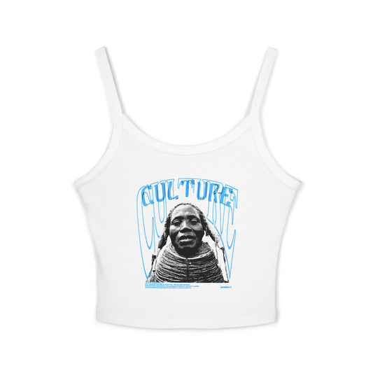 Trendy Culture Graphic Spaghetti Strap Tank Top for Women