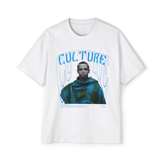 Men's Heavy Oversized Culture Tee - Bold Graphic Design