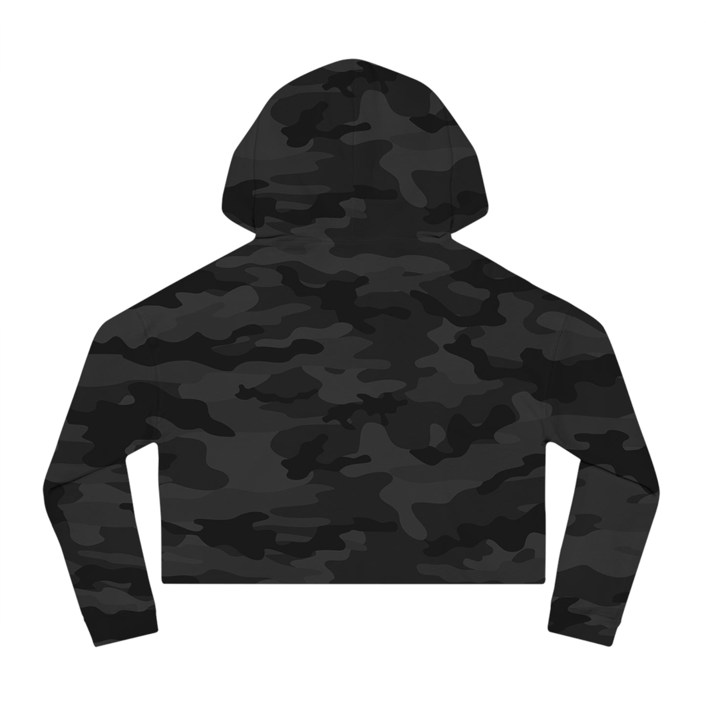 Cropped Hooded Sweatshirt - 'CULTURE' Graphic Tee for Trendy Women