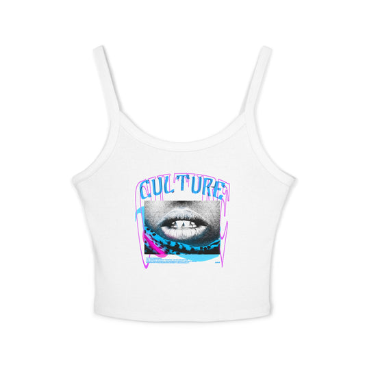 Trendy Culture Graphic Spaghetti Strap Tank Top for Women