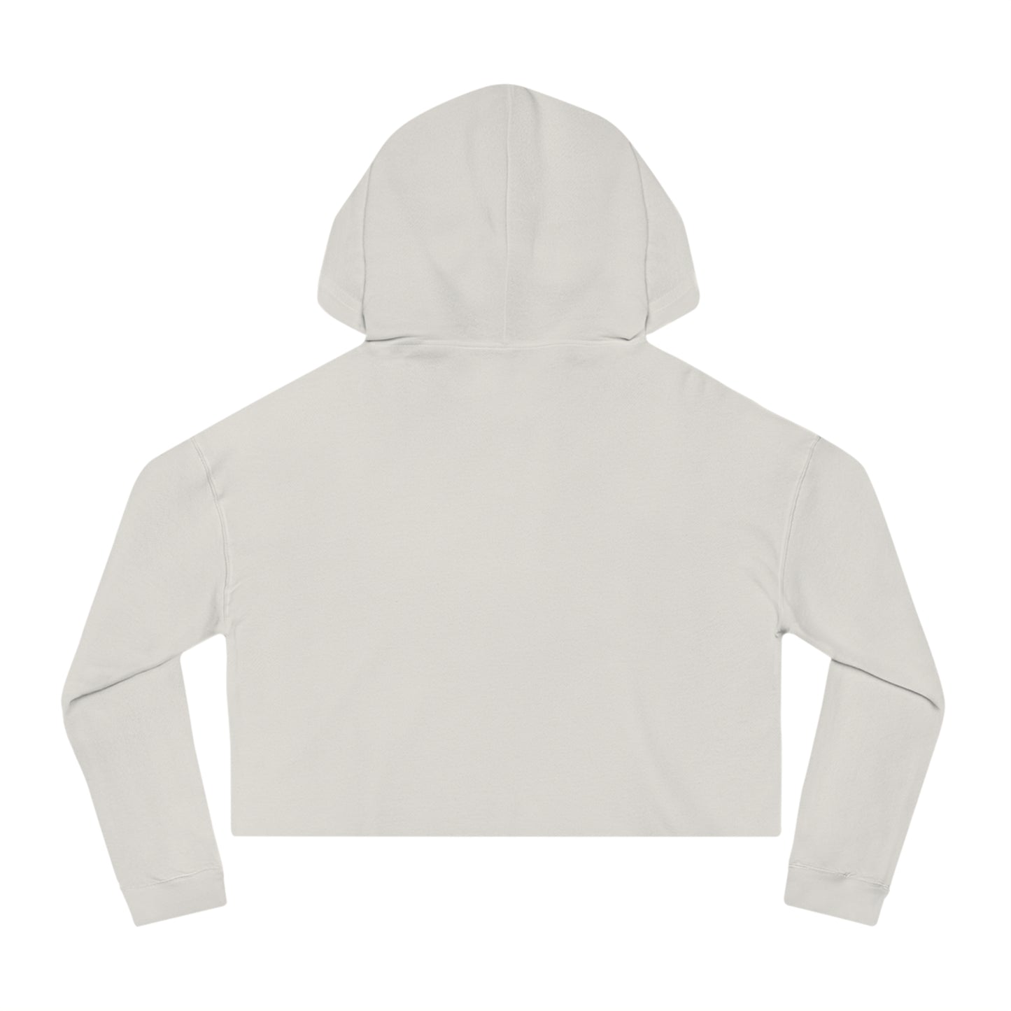 Cropped Hooded Sweatshirt - 'CULTURE' Graphic Tee for Trendy Women